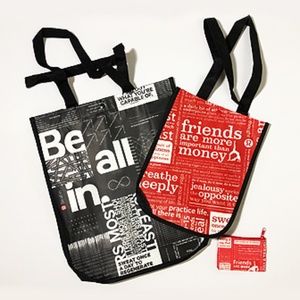 Lululemon Shopping Tote Bags and Zipper Pouch
